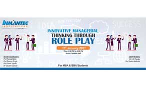 Management Department Is Organising Role Play Competition for Students
