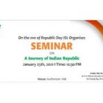 Seminar on Journey of Indian Republic